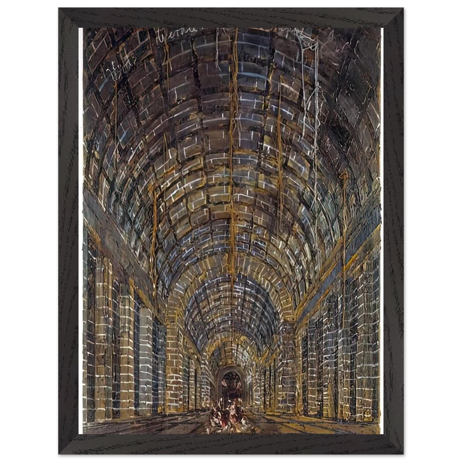 URD VERDANDI SKULD THE NORNS 1983 by Anselm Kiefer — Framed art print at Zephyeer