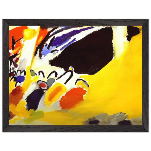 IMPRESSION III CONCERT 1911 by Wassily Kandinsky — Framed art print at Zephyeer
