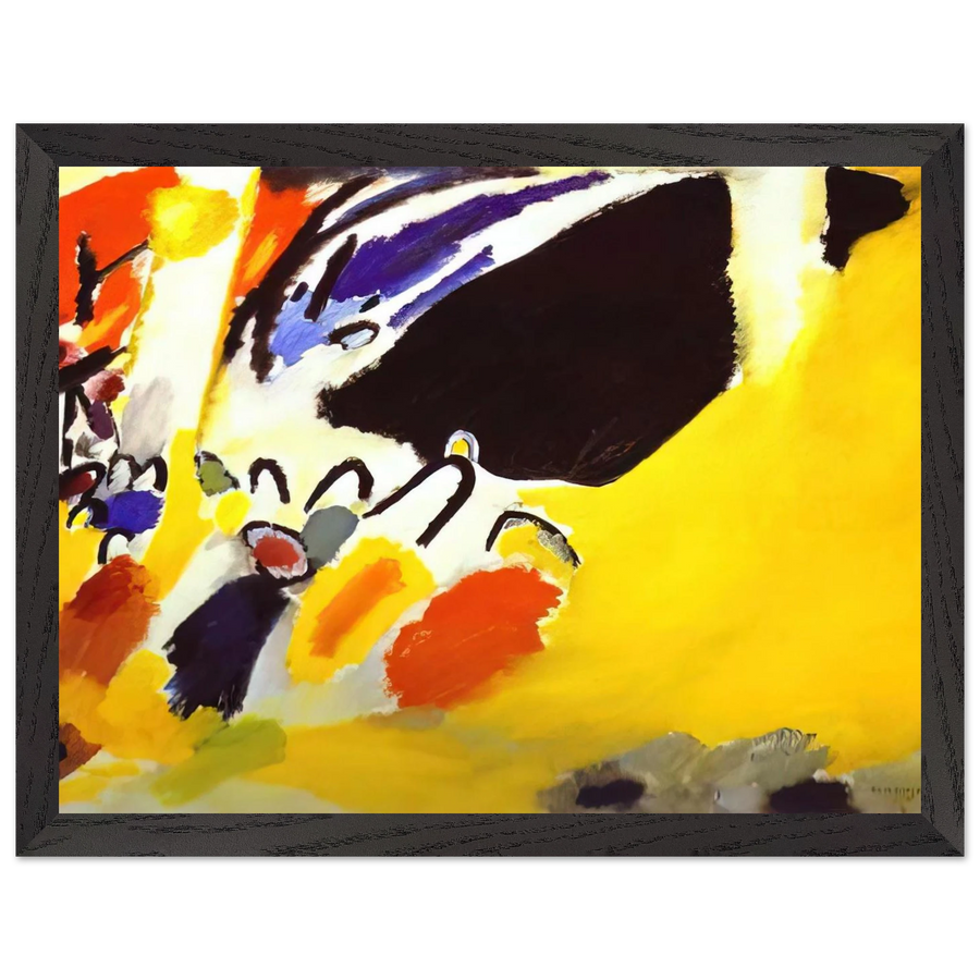 IMPRESSION III CONCERT 1911 by Wassily Kandinsky — Framed art print at Zephyeer