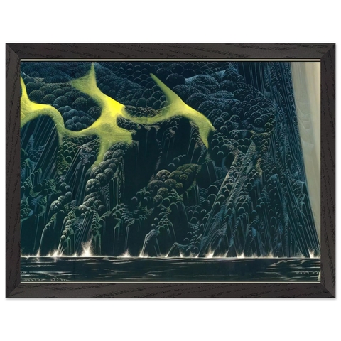 Out of the Sea by Eyvind Earle — Framed art print at Zephyeer