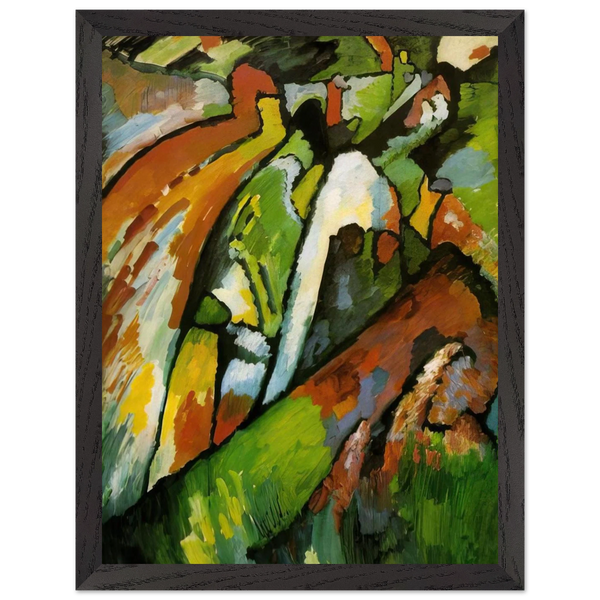 IMPROVISATION 7 1910 by Wassily Kandinsky — Framed art print at Zephyeer