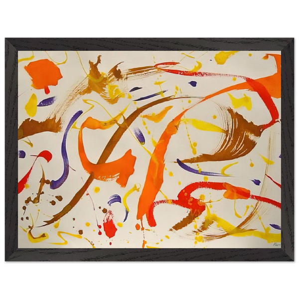 Untitled Abstract - 1975 by Alexander Liberman — Framed art print at Zephyeer