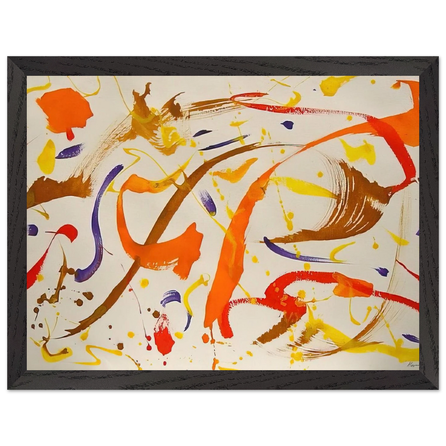 Untitled Abstract - 1975 by Alexander Liberman — Framed art print at Zephyeer