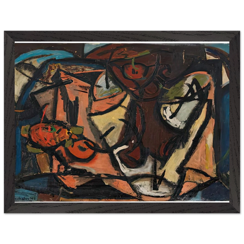 Still Life, 1948- by Helen Frankenthaler — Framed art print at Zephyeer