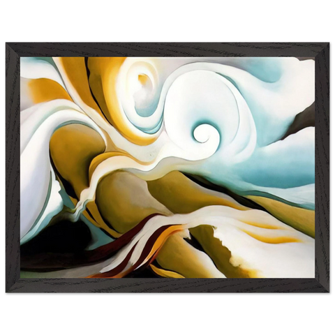 Nature Forms Gasp by Georgia O'Keeffe — Framed art print at Zephyeer