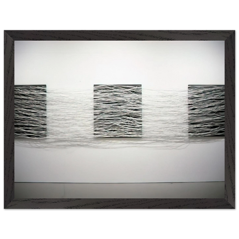 METRONOMIC IRREGULARITY II 1966 by Eva Hesse — Framed art print at Zephyeer
