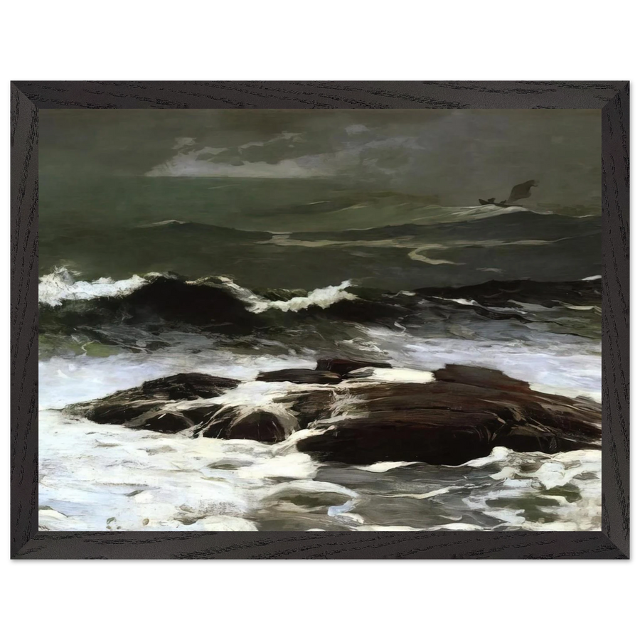 SUMMER SQUALL 1904 by Winslow Homer — Framed art print at Zephyeer