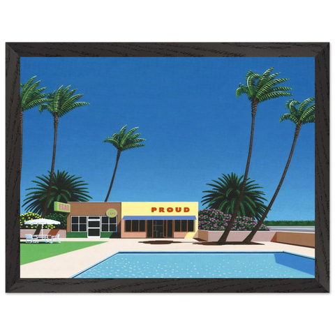 Proud Funk by Hiroshi Nagai — Framed art print at Zephyeer