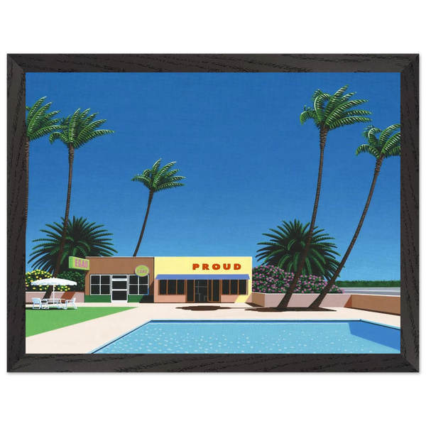 Proud Funk by Hiroshi Nagai — Framed art print at Zephyeer
