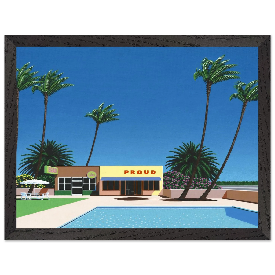 Proud Funk by Hiroshi Nagai — Framed art print at Zephyeer