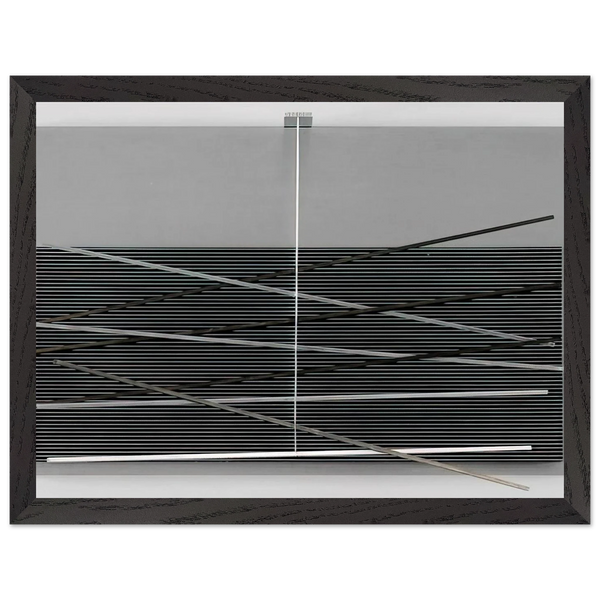 VIBRATIONS M TALLIQUES 1969 by Jesus Rafael Soto — Framed art print at Zephyeer