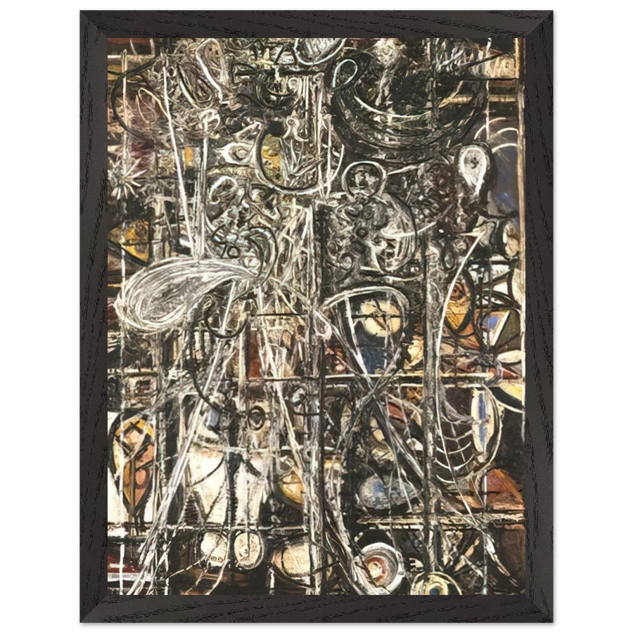 Figure by Richard Pousette-Dart — Framed art print at Zephyeer