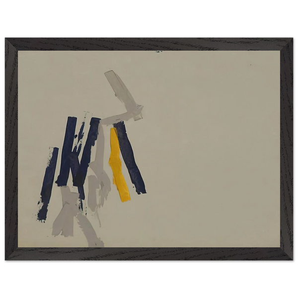 Striped Picture - 1962 by Charlotte Posenenske — Framed art print at Zephyeer