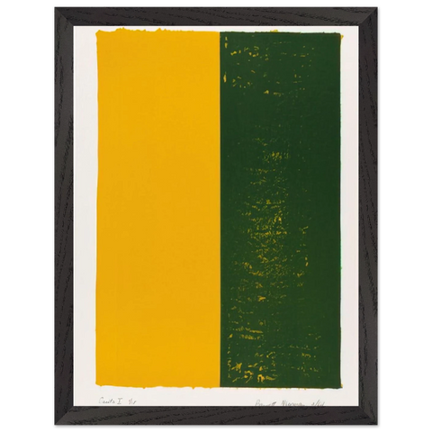 Canto X by Barnett Newman — Framed art print at Zephyeer