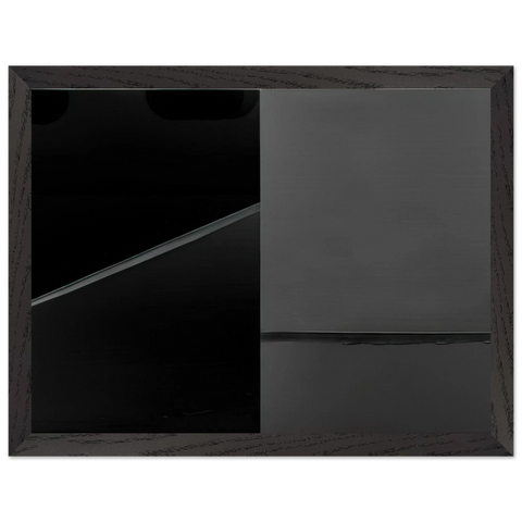 Peinture 222 x 314 cm, 24 février 2008 - 2008 by Pierre Soulages — Framed art print at Zephyeer