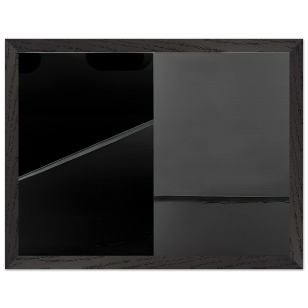 Peinture 222 x 314 cm, 24 février 2008 - 2008 by Pierre Soulages — Framed art print at Zephyeer