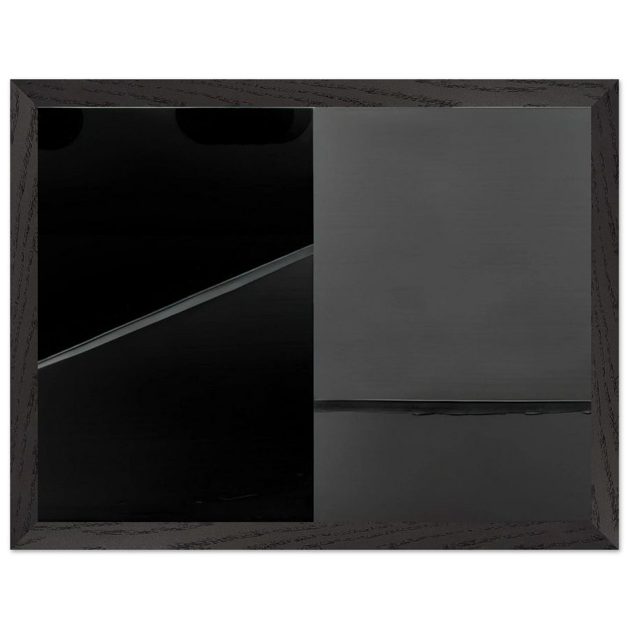 Peinture 222 x 314 cm, 24 février 2008 - 2008 by Pierre Soulages — Framed art print at Zephyeer