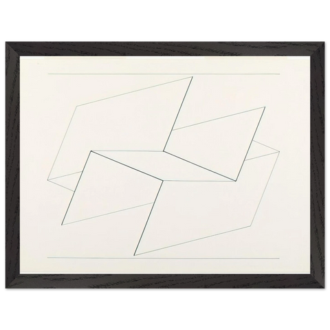 STRUCTURAL CONSTELLATION VI 1960 by Josef Albers — Framed art print at Zephyeer