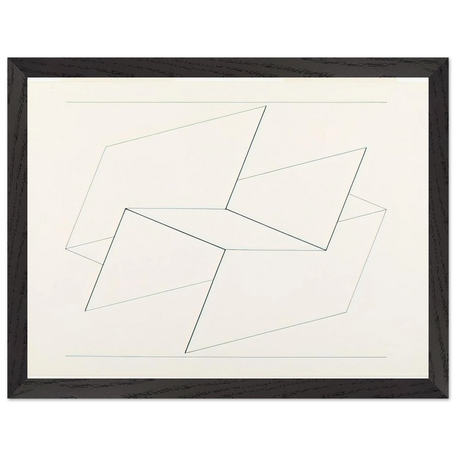 STRUCTURAL CONSTELLATION VI 1960 by Josef Albers — Framed art print at Zephyeer
