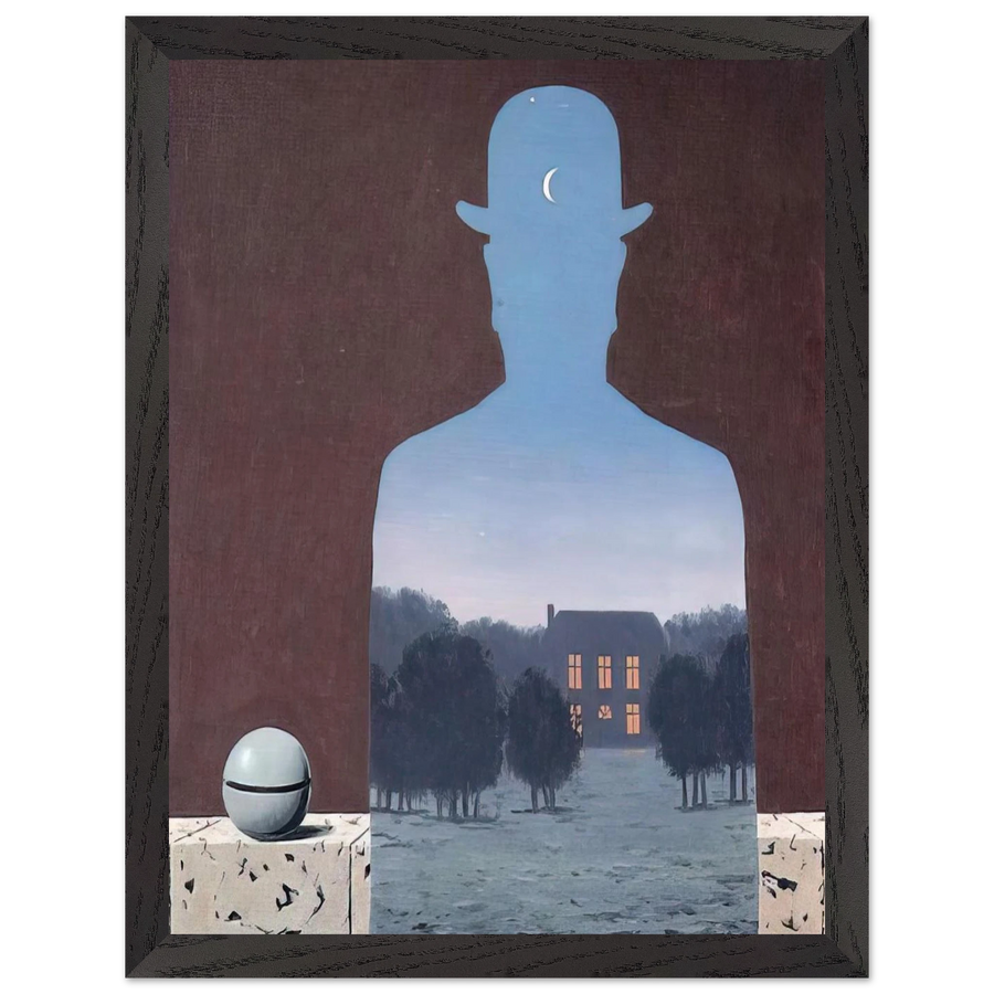 THE HAPPY DONOR 1966 by Rene Magritte — Framed art print at Zephyeer
