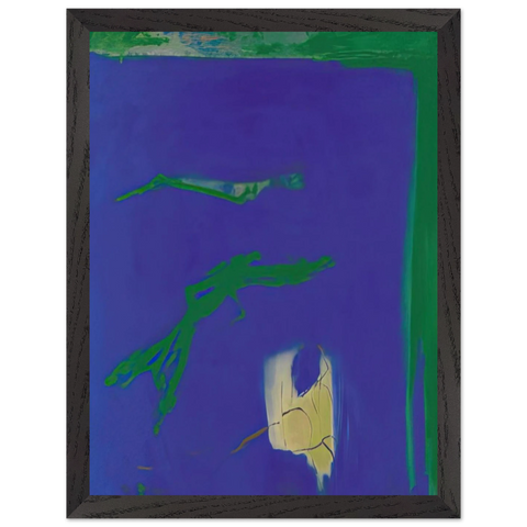 AZUL 1994 by Esteban Vicente — Framed art print at Zephyeer