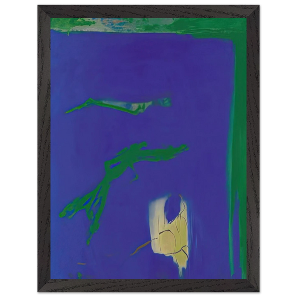 AZUL 1994 by Esteban Vicente — Framed art print at Zephyeer