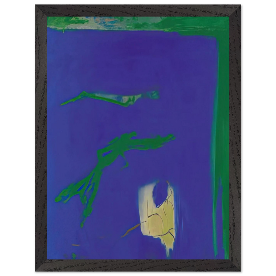 AZUL 1994 by Esteban Vicente — Framed art print at Zephyeer