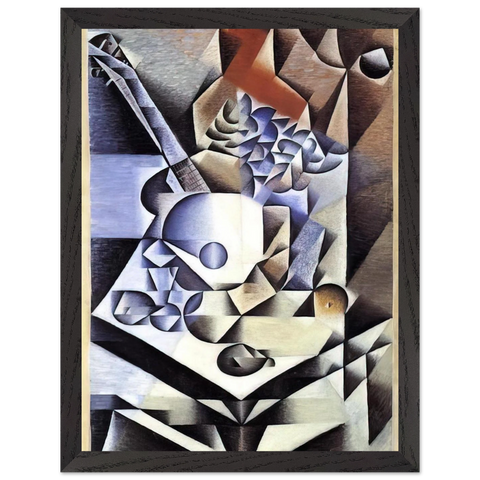 STILL LIFE WITH FLOWERS 1912 by Juan Gris — Framed art print at Zephyeer