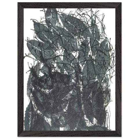 Leaves I by Jean-Paul Riopelle — Framed art print at Zephyeer