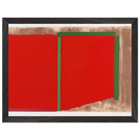 Reds, Greens - 1969 by John Hoyland — Framed art print at Zephyeer