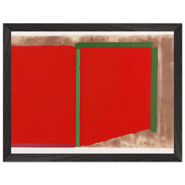 Reds, Greens - 1969 by John Hoyland — Framed art print at Zephyeer