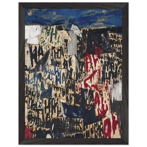 Allan Kaprow on the Legacy of Jackson Pollock by Allan Kaprow — Framed art print at Zephyeer