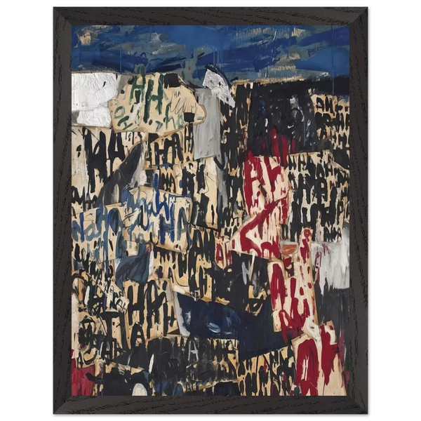 Allan Kaprow on the Legacy of Jackson Pollock by Allan Kaprow — Framed art print at Zephyeer