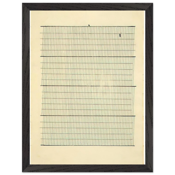 Aspiration by Agnes Martin — Framed art print at Zephyeer