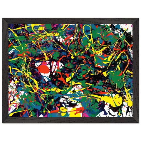 Untitled  SFP94-55  SFF 1729 by Sam Francis — Framed art print at Zephyeer