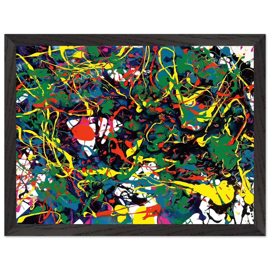 Untitled  SFP94-55  SFF 1729 by Sam Francis — Framed art print at Zephyeer