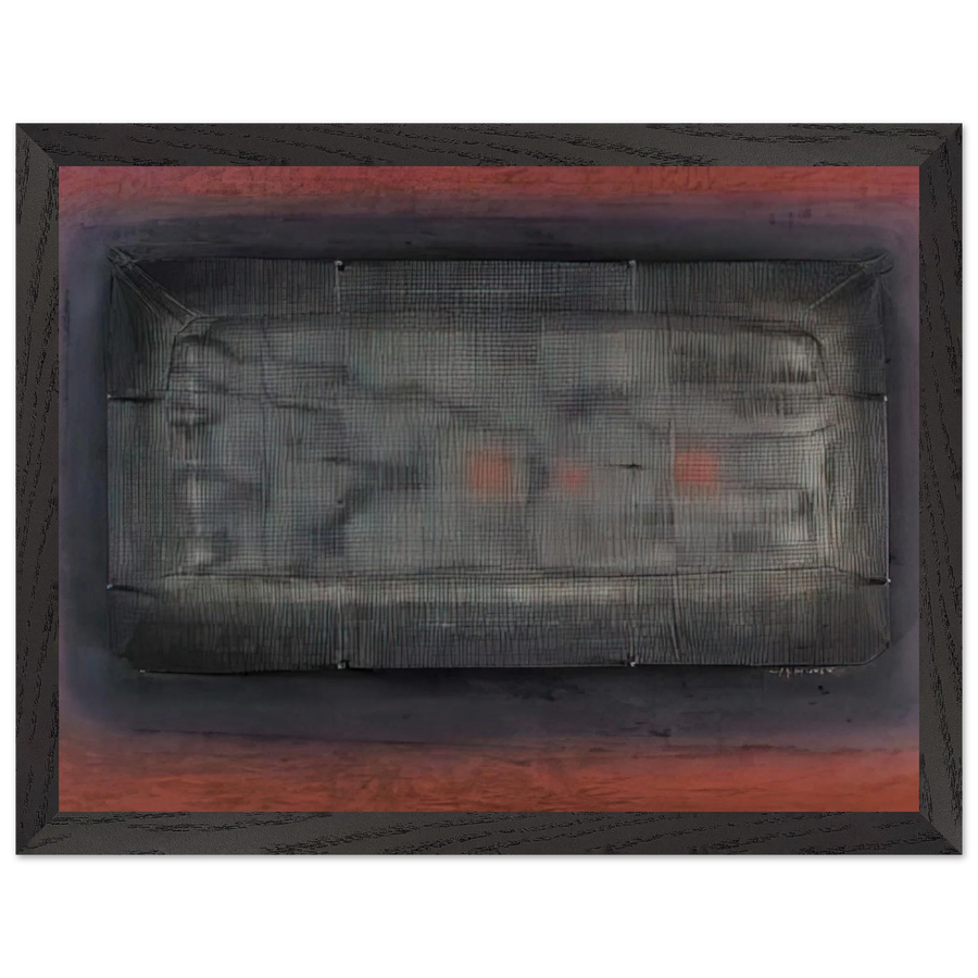 Espejismo - Art Informel by Manuel Rivera — Framed art print at Zephyeer