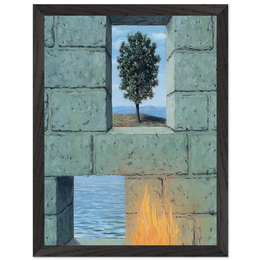 MENTAL COMPLACENCY 1950 by Rene Magritte — Framed art print at Zephyeer