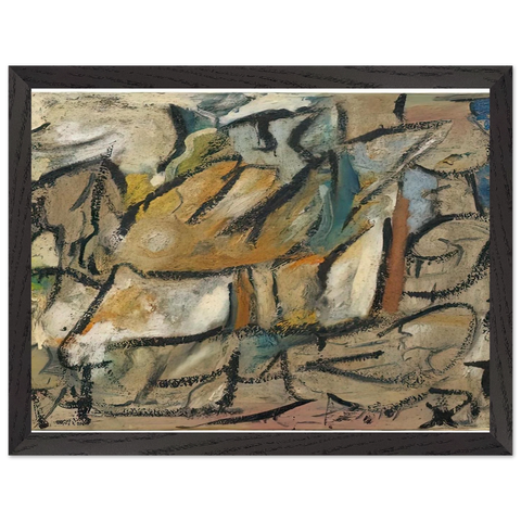 August Weather, 1951- by Helen Frankenthaler — Framed art print at Zephyeer