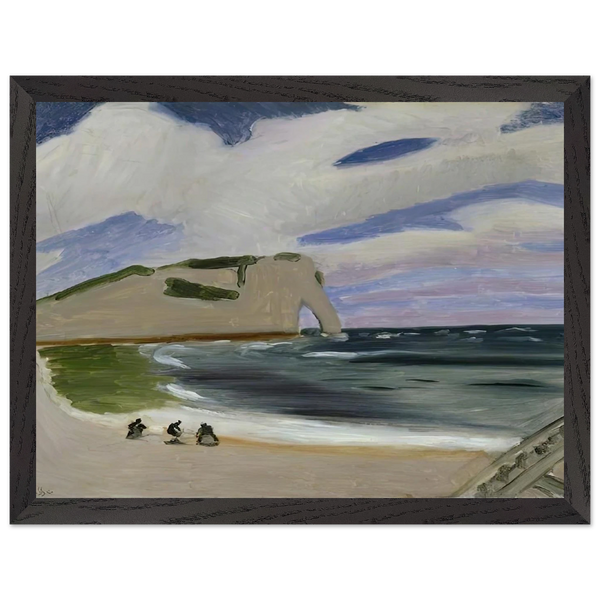 WOMEN ON THE BEACH ETRETAT 1920 by Henri Matisse — Framed art print at Zephyeer