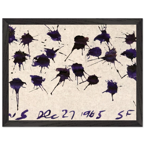 WS Dec 27, 1965 SF - 1965 by William Saroyan — Framed art print at Zephyeer