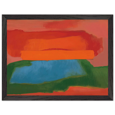 NUMBER 2 1967 by Esteban Vicente — Framed art print at Zephyeer