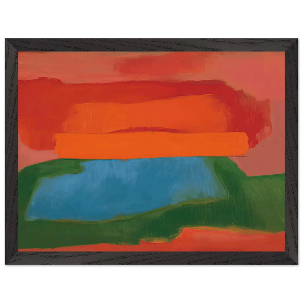 NUMBER 2 1967 by Esteban Vicente — Framed art print at Zephyeer