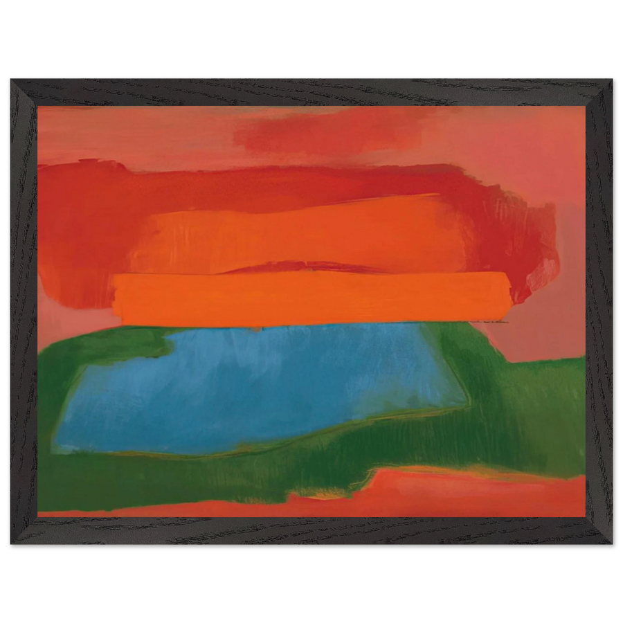 NUMBER 2 1967 by Esteban Vicente — Framed art print at Zephyeer