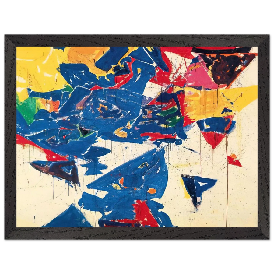 Middle Blue III by Sam Francis — Framed art print at Zephyeer