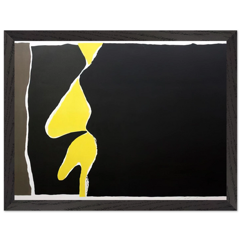 Hommage to the First Monk Immolating Himself in Saigon - 1966 by Adja Yunkers — Framed art print at Zephyeer