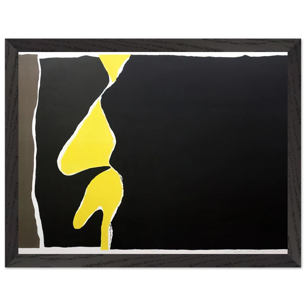 Hommage to the First Monk Immolating Himself in Saigon - 1966 by Adja Yunkers — Framed art print at Zephyeer