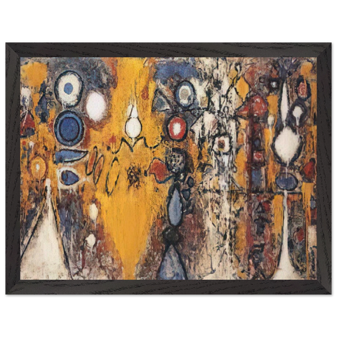 Number 1 - 1951 by Richard Pousette-Dart — Framed art print at Zephyeer