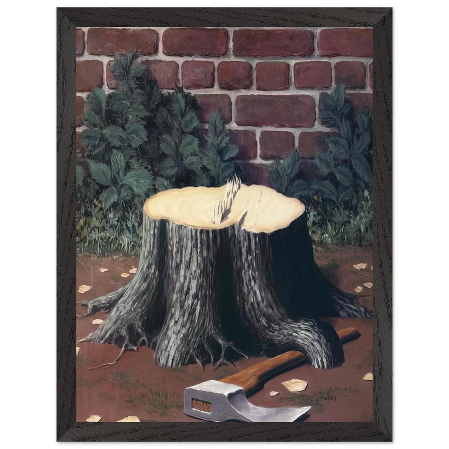 THE LABOURS OF ALEXANDER 1950 by Rene Magritte — Framed art print at Zephyeer