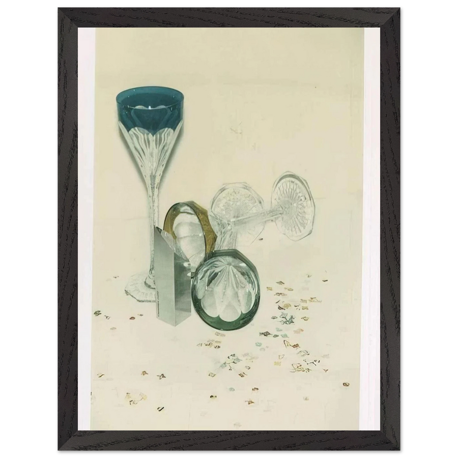Committee 2000 Champagne Glasses by Andy Warhol — Framed art print at Zephyeer
